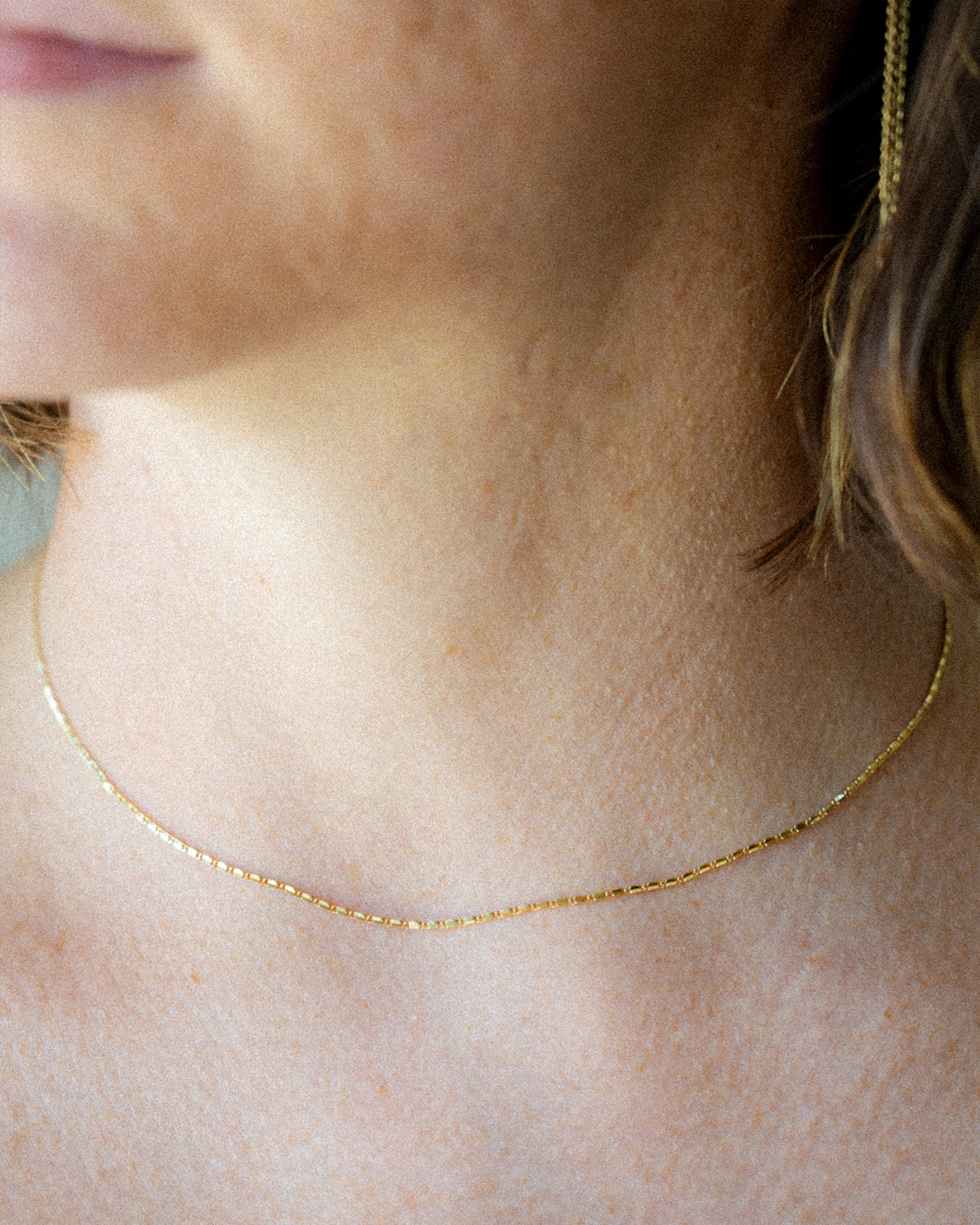 Collana in oro Halo