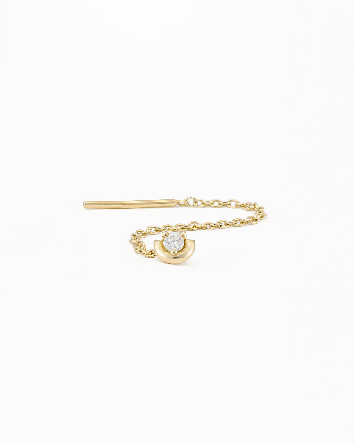 Orecchino oro Tulip