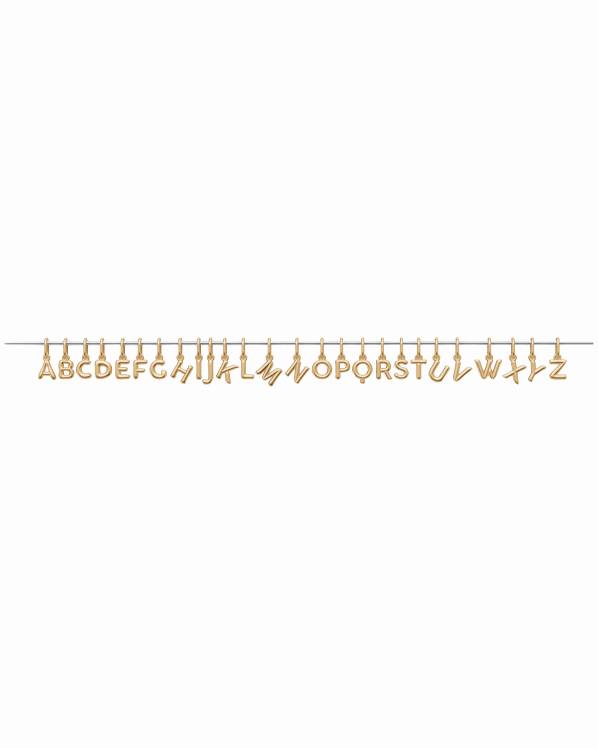 Ciondolo in oro mini Signature