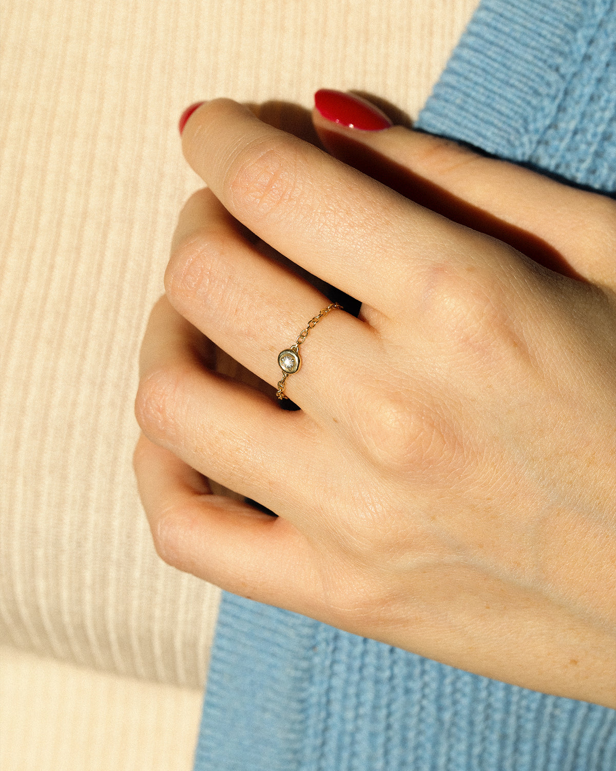 Tulip Petal ring
