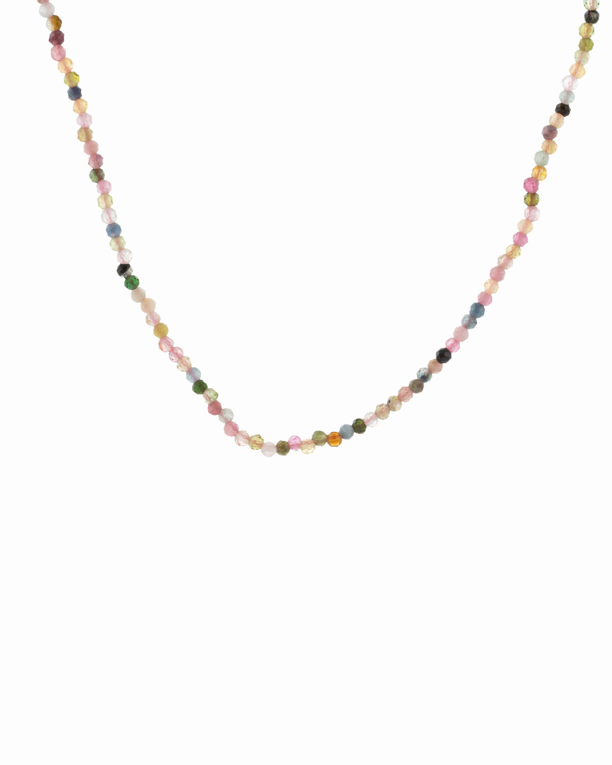 Collana con pietre naturali e oro Joy