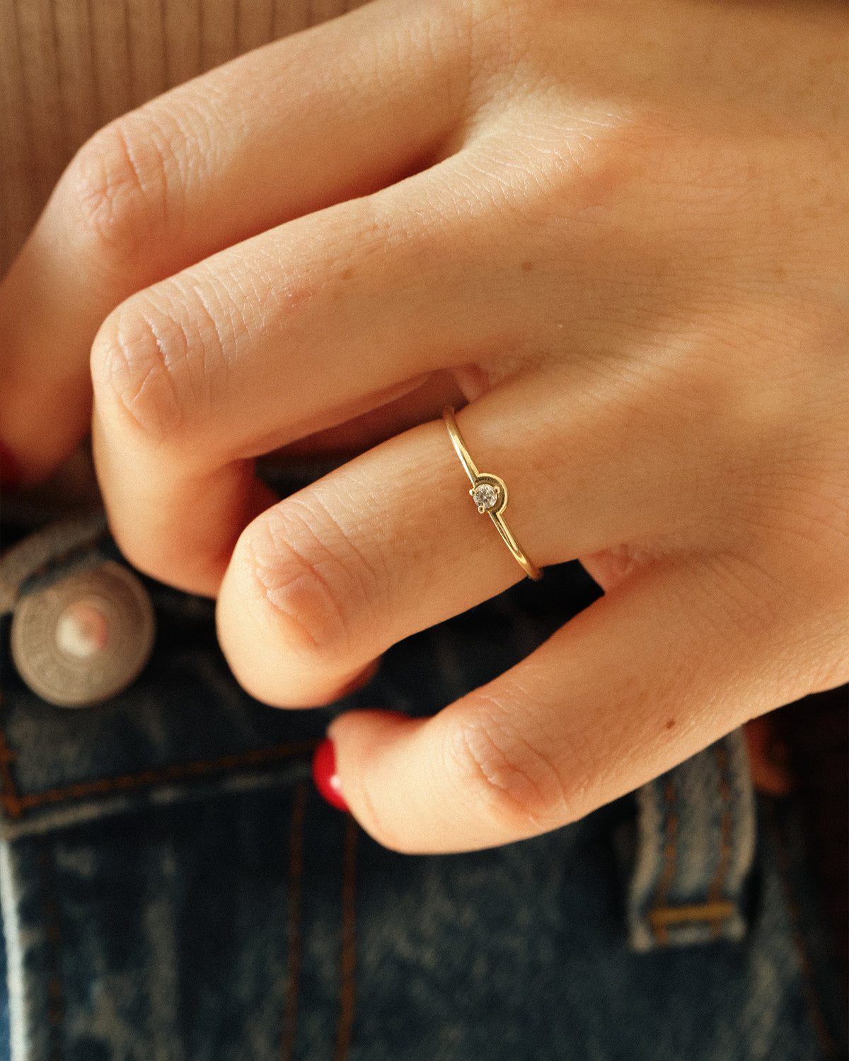 Tulip Stem ring