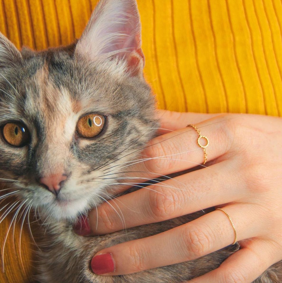 Sunflower ring